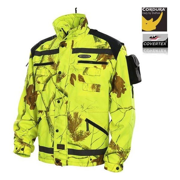 Army a lovecká bunda, kabát a blůza Bunda Swedteam Defender HiViz