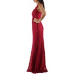 CHARM'S Paris společenské a plesové šaty krajkové dlouhé luxusní červená – Zboží Mobilmania