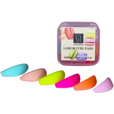 Lami Lashes M Curl makronky – sada natáček na lash lifting (6 párů) Barva: Různobarevná sada – Zboží Dáma