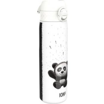 Ion8 Láhev na pití z nepropustné nerezové oceli Panda bílá 600 ml