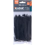 EXTOL Premium 8856152 Stahovací pásky 100x2,5 mm 100 ks – HobbyKompas.cz