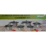 Zilner Sada hrnců nerezová ocel 12 ks. – Zboží Dáma