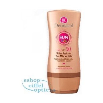 Dermacol Sun Kids voděodolné mléko na opalování SPF50 200 ml