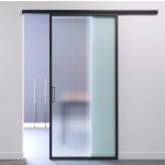 Cemux STARSHIP MINIMAL sada kování pro posuvné rámové dveře 60kg/4m tlumení – Sleviste.cz