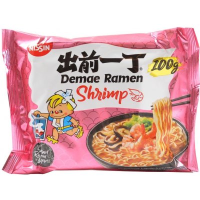 Nissin Demae Ramen Polévka instantní krevetová 100 g – Zboží Dáma