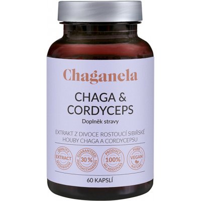 Chaganela Extrakt čagy s cordycepsem 150 kapslí – Hledejceny.cz