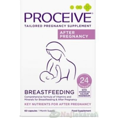 Proceive After Pregnancy Breastfeeding 60 kapslí – Hledejceny.cz