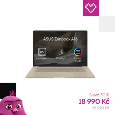 Asus Zenbook A16 UX3607QA-OLED104WZ – Zboží Živě
