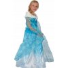 Dětský karnevalový kostým PELERÍNA s límcem Modrá princezna