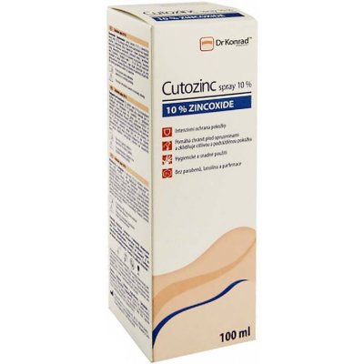 DrKonrad Cutozinc 10% spray 100 ml – Hledejceny.cz