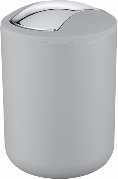 Wenko Odpadkový koš BRASIL GREY, šedý - 2 l