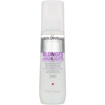 Goldwell Dualsenses Blondes & Highlights Serum Spray - sérum pro lesk barvených a melírovaných vlasů 150 ml