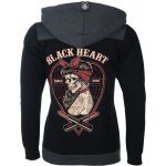 Mikina dámská BLACK HEART LENY BLACK 17560 – Zboží Dáma