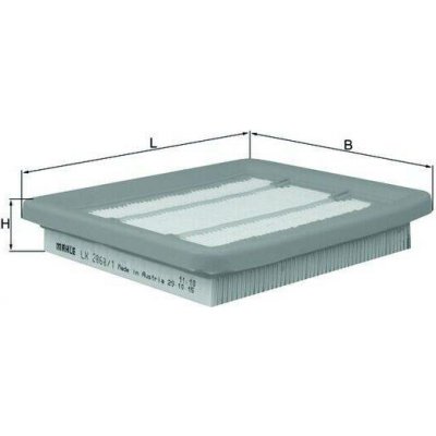 Vzduchový filtr MAHLE ORIGINAL LX 2868/1 (LX2868/1) – Hledejceny.cz