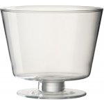 Transparentní skleněná váza na nožičce Olivia - Ø 19*16 cm - J-Line by Jolipa – Hledejceny.cz