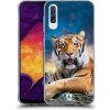 Pouzdro a kryt na mobilní telefon Samsung Pouzdro Head Case Samsung Galaxy A50 / A30s DIVOČINA – TYGR