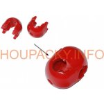 MAWER Spojovací díl k sítím dvoudílný červený – Zboží Dáma