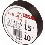 Emos F61517 Elektroizolační páska PVC 15 mm x 10 m hnědá – HobbyKompas.cz