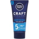 Stylingový přípravek Nivea Men Craft Stylers gel na vlasy pro matný vzhled 150 ml