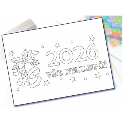 Radost v písku Šablona PF 2026 - zvoneček – Zboží Dáma