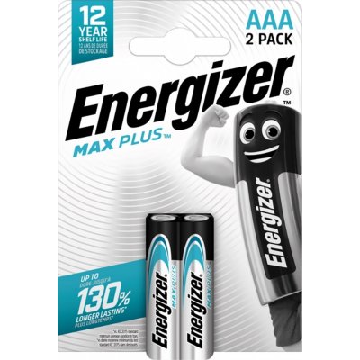 Energizer Max Plus AAA 2ks 7638900423044 – Zbozi.Blesk.cz