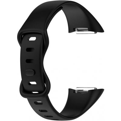 Drakero Silikonový pásek pro Fitbit Charge 5 černý 10387 – Zboží Mobilmania
