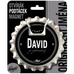 Nekupto Otvírák na pivo, podtácek se jménem - David – Hledejceny.cz