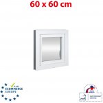 Okna Hned Plastové okno 60x60 cm bílé otevíravé i sklopné pravé – Sleviste.cz