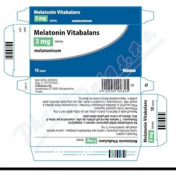 MELATONIN VITABALANS POR 3MG TBL NOB 10