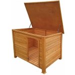 MacHook Psí bouda FLAT dřevěná 127 x 95 x 95 cm – Sleviste.cz