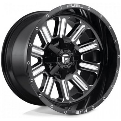 Fuel D620 HARDLINE 10x20 6x139,7 ET-19 gloss black milled – Hledejceny.cz