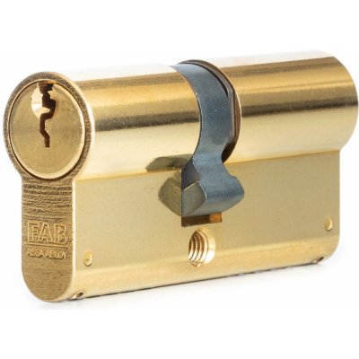 Assa Abloy FAB 1.00/D 30/35 cylindrická 3 klíče Mosaz – Zboží Mobilmania