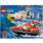LEGO® City 60373 Hasičská záchranná loď a člun – Zboží Mobilmania