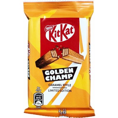 NESTLÉ Kit Kat Golden Champ 41,5g – Zboží Mobilmania