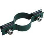 Příchytka plotového panelu na sloupek 48mm - průběžná, zelená – Zboží Mobilmania