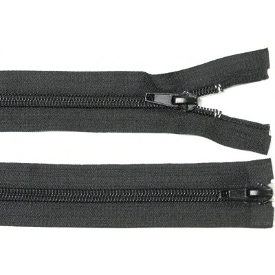 WICO Spirálový zip no.5 rozepínací dvoucestný 60cm dvoucestný černý – Hledejceny.cz