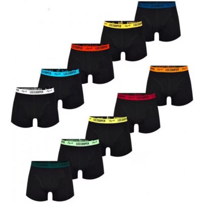 Lee Cooper boxerky 10ks s barevnou gumou – Hledejceny.cz