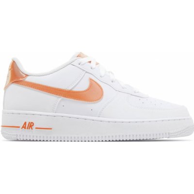 Nike Air Force 1 Low Next Nature White Safety Orange GS – Zboží Mobilmania