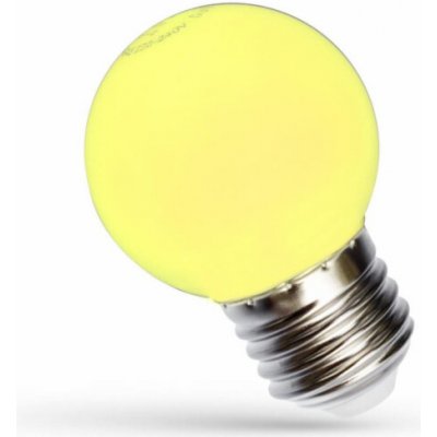 Spectrumled LED žárovka 1W 4xSMD2835 E27 20lm ŽLUTÁ – Sleviste.cz