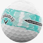 Callaway Supersoft- Distressed Teal Stripe bílé 3 x 3 ks – Sleviste.cz
