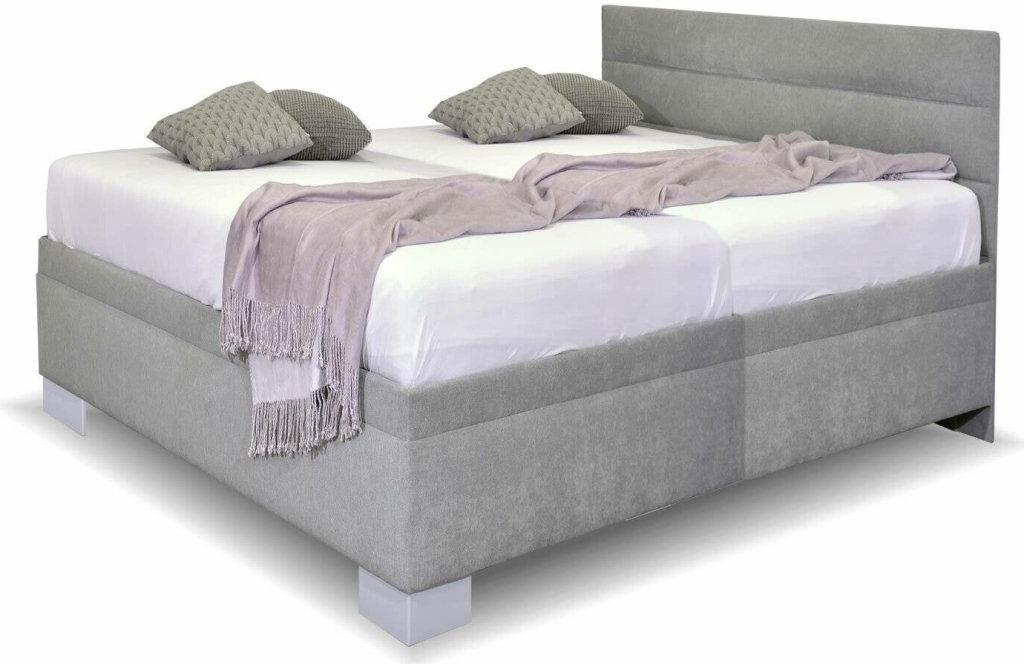 GrivalBed Niobe s dlouhým čelem, mikroplyš sv.šedá č.55