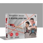 Sharper Image 2 zbraně a Elektronický laserový štít Laser Tag 2 Player Set