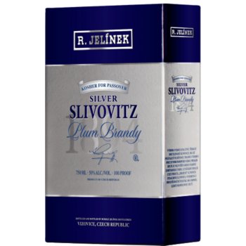 Slivovitz Kosher Silver 50% 0,7 l (karton)