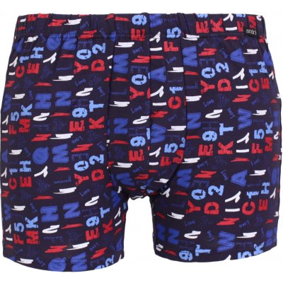 Andrie PS 5731 tmavě modré pánské boxerky modrá tmavá – Hledejceny.cz