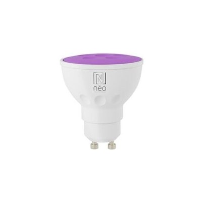 IMMAX NEO Smart žárovka LED GU10 3,5W RGB+CCT barevná a bílá, stmívatelná, WiFi 07724L – Zbozi.Blesk.cz