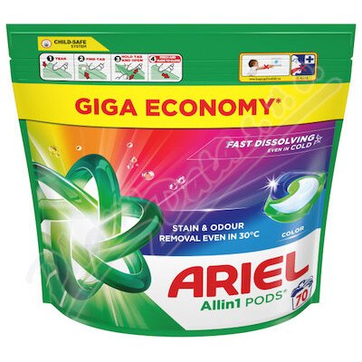 Ariel Color gelové kapsle na praní 70 PD – Hledejceny.cz