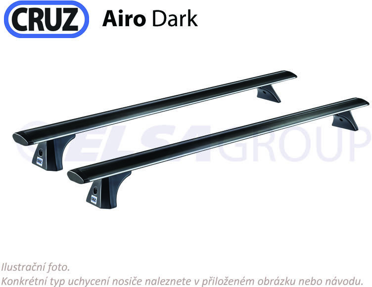 Příčníky Cruz Airo Dark T118