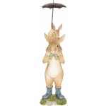 Clayre & Eef Dekorace králíci pod deštníkem 8*7*25 cm – Hledejceny.cz