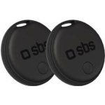 SBS Track My Dual Kit, 2 ks (TEFINDTAGAPGO2SET) černý – Hledejceny.cz