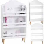 Atmosphera for kids Regál do dětského pokoje, bílý, 58 x 18 x 100 cm – Zboží Mobilmania